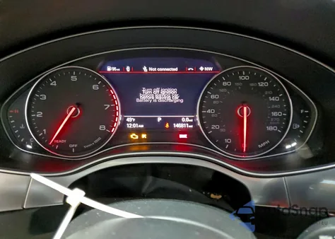 2016 Audi A6 Prestige z USA, uszkodzony, nr VIN WAUHGAFC2GN038944